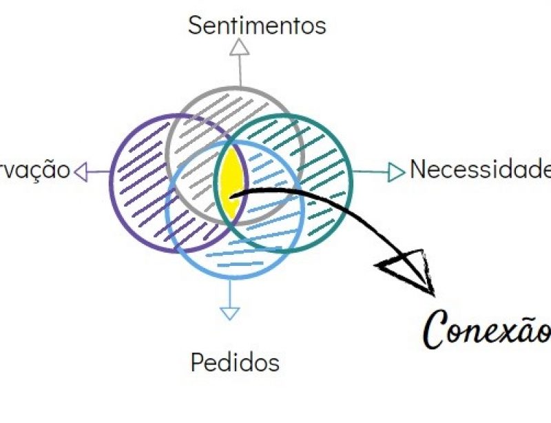 CNV- Diagrama de como funciona a Comunicação Não Violenta